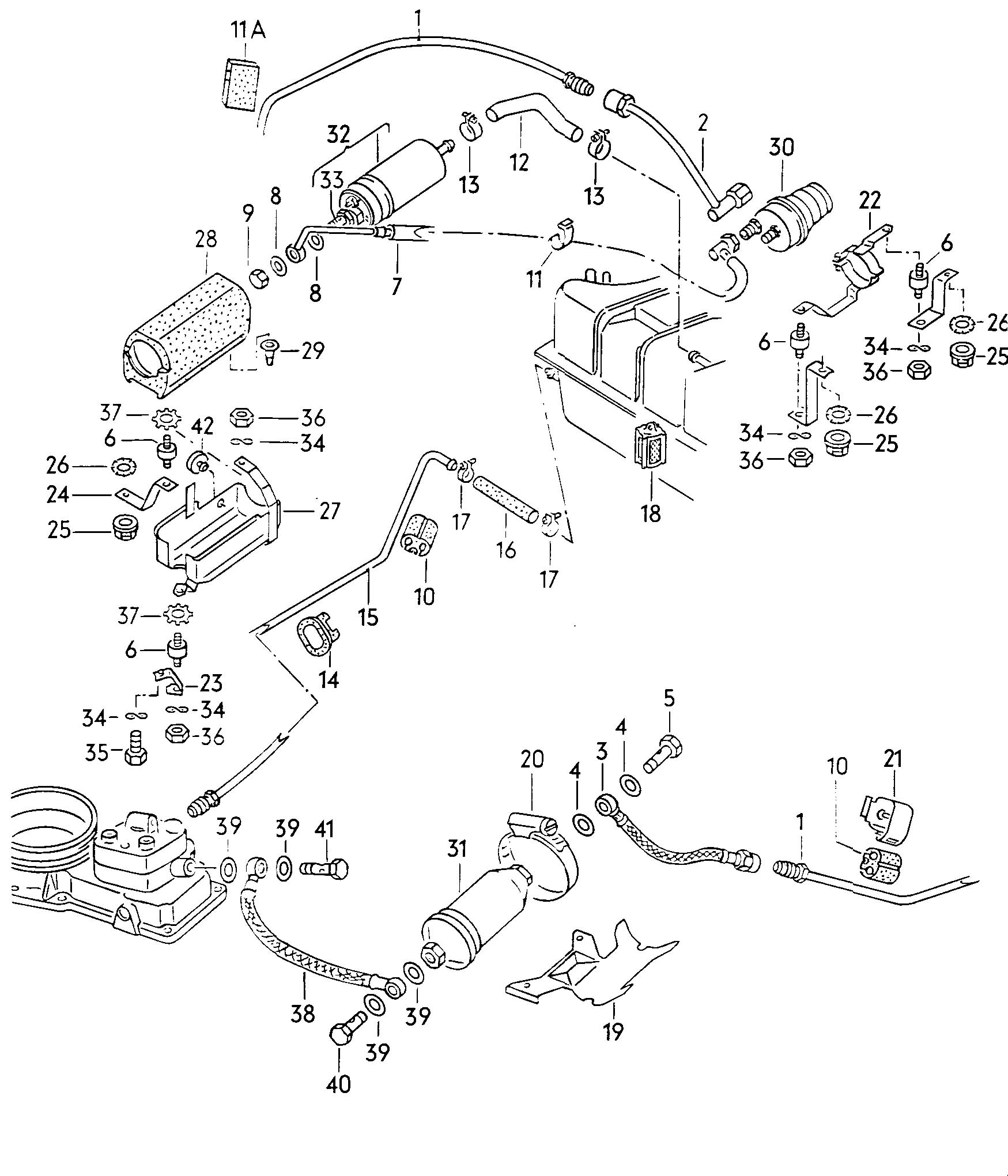 171201218D Volkswagen Fuel line. FUEL PIPE Jim Ellis Volkswagen, Atlanta GA