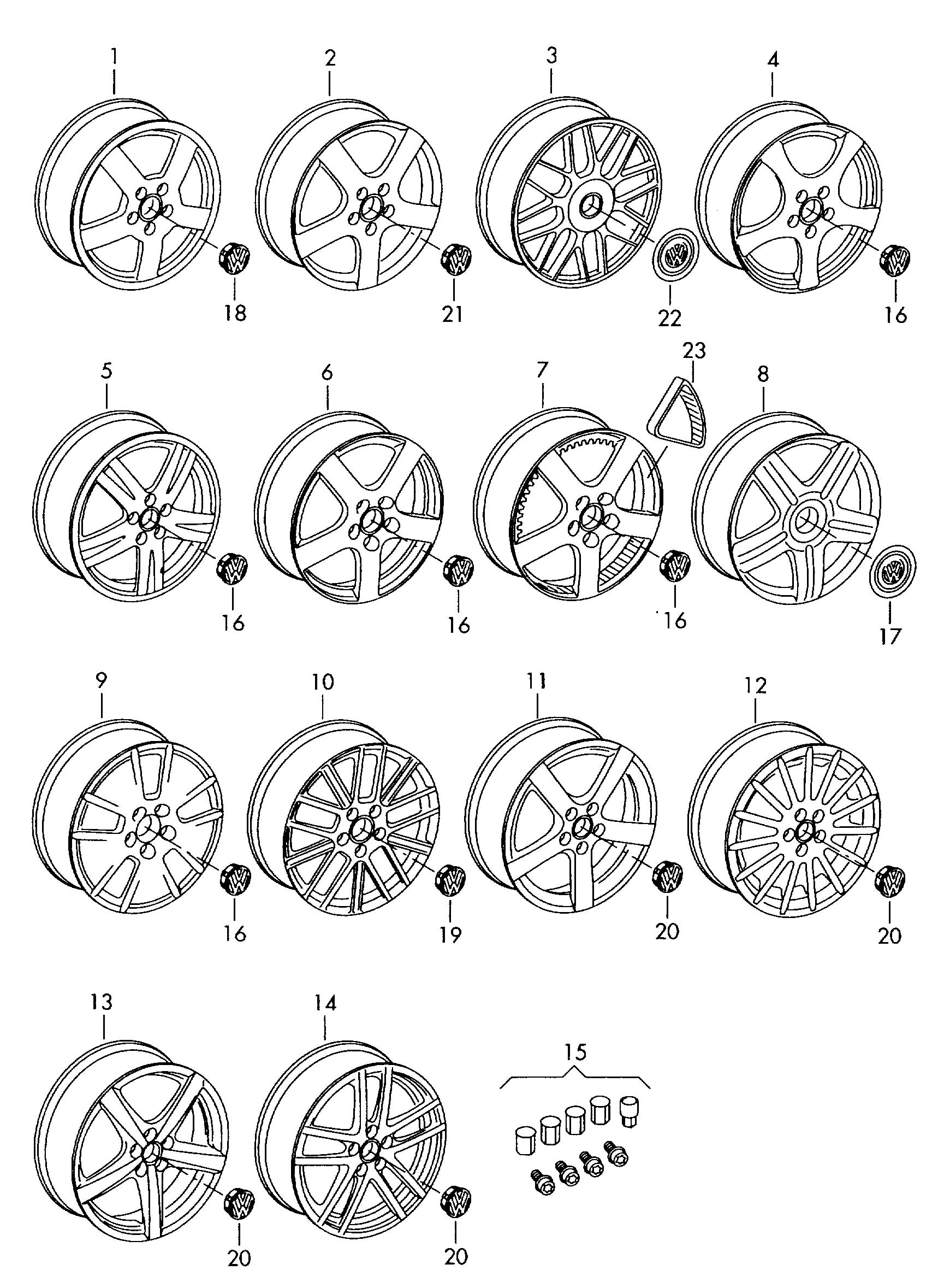 6Q1071497666 - 17-goal-wheel---silver 17 goal wheel - silver. Wheel