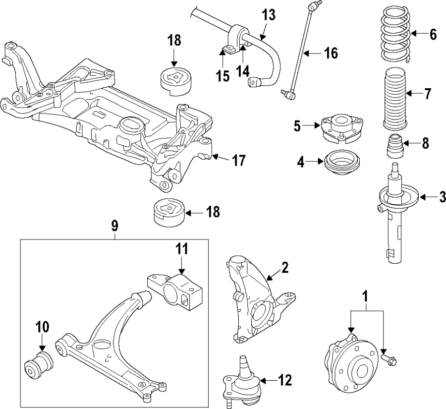 2022-volkswagen-vw-tiguan-sel-r-line-2-0l-awd-bracket-housing